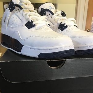 Air Jordan 4Retro BG (GS) Columbias